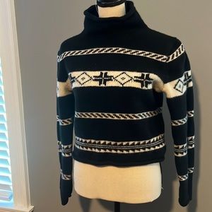 Women’s Polo Wool Cropped Sweater